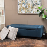 Christopher Knight Home Lawton Fabric Storage Ottoman Bench