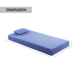 Lay 7-Inch Gel-Infused Memory Foam Mattress