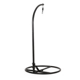 Layla Outdoor Hanging Wicker Basket Chair by Christopher Knight Home - 400 lb limit