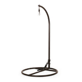 Layla Outdoor Hanging Wicker Basket Chair by Christopher Knight Home - 400 lb limit