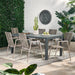 Lazuli Aluminum Outdoor 7-piece Dining Set by Christopher Knight Home