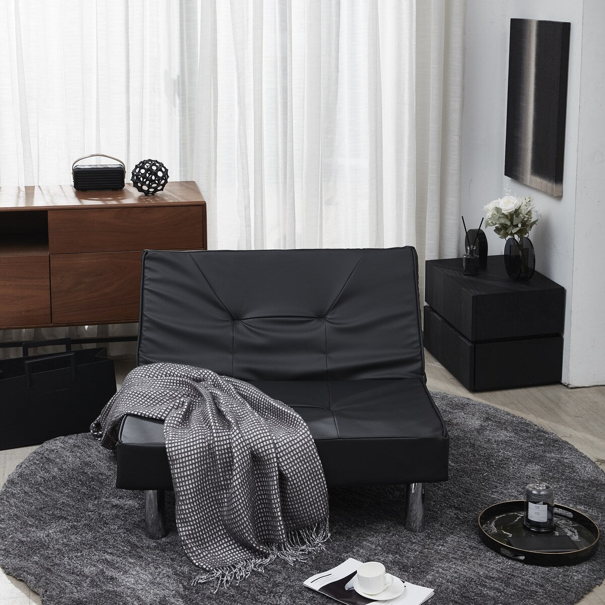 Lazy Sofa Balcony Leisure Chair Bedroom Sofa Chair
