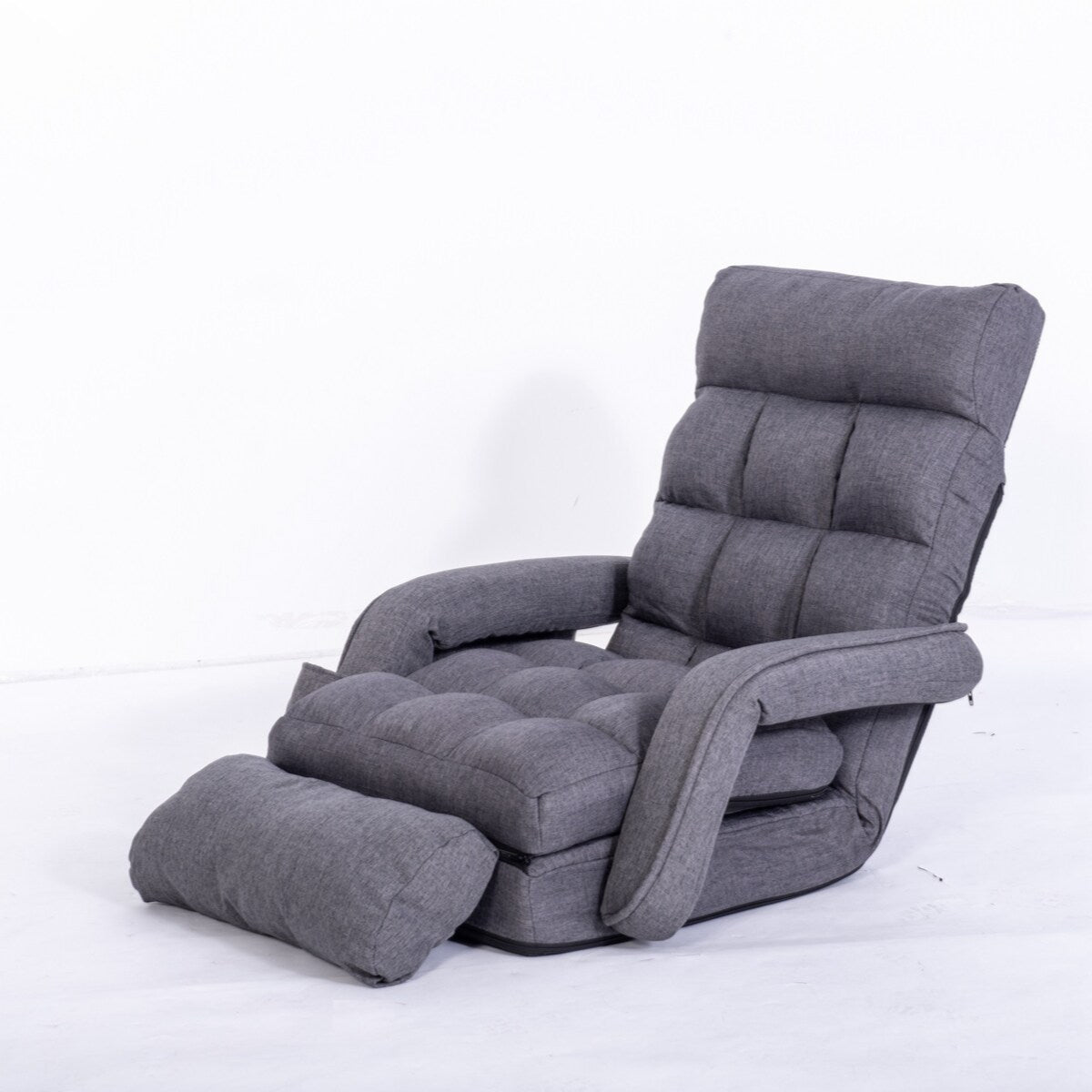 Lazy Sofa Bed Fold Floor Chair Soft Sleeper In Home Lounger Recliner 6