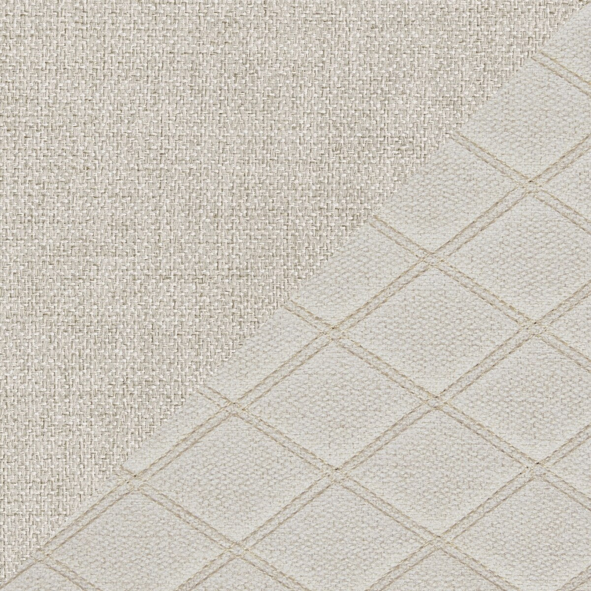 Lazzara Home Weaver Beige Diamond Stitched Back Accent Chair - 33x28x42.5