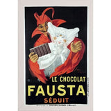 Le Chocolat Fausta-VINAPP132730 Framed Print 20"x13" by Vintage Apple Collection