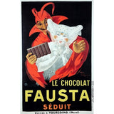 Le Chocolat Fausta-VINAPP132730 Framed Print 20"x13" by Vintage Apple Collection