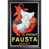 Le Chocolat Fausta-VINAPP132730 Framed Print 20"x13" by Vintage Apple Collection