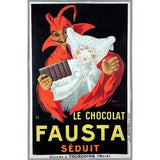 Le Chocolat Fausta-VINAPP132730 Framed Print 20"x13" by Vintage Apple Collection