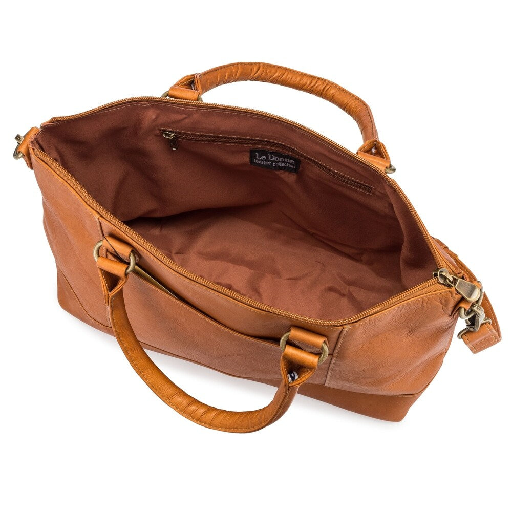 LeDonne Leather Lustiano Satchel Handbag