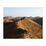 Leading to the mountains Photography Hill Mountains Art Print/Poster