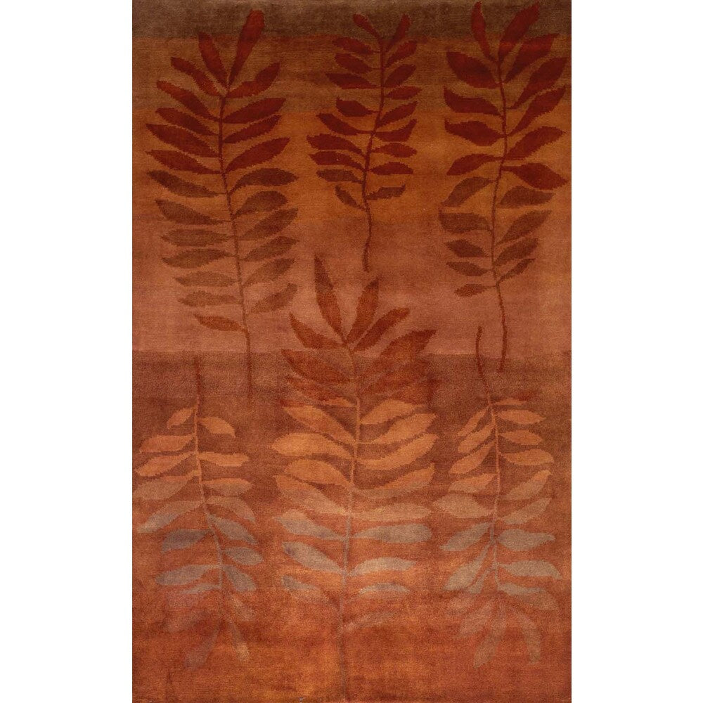 Liora Manne Leaf Indoor Area Rug (5' x 8') - 5' x 8'
