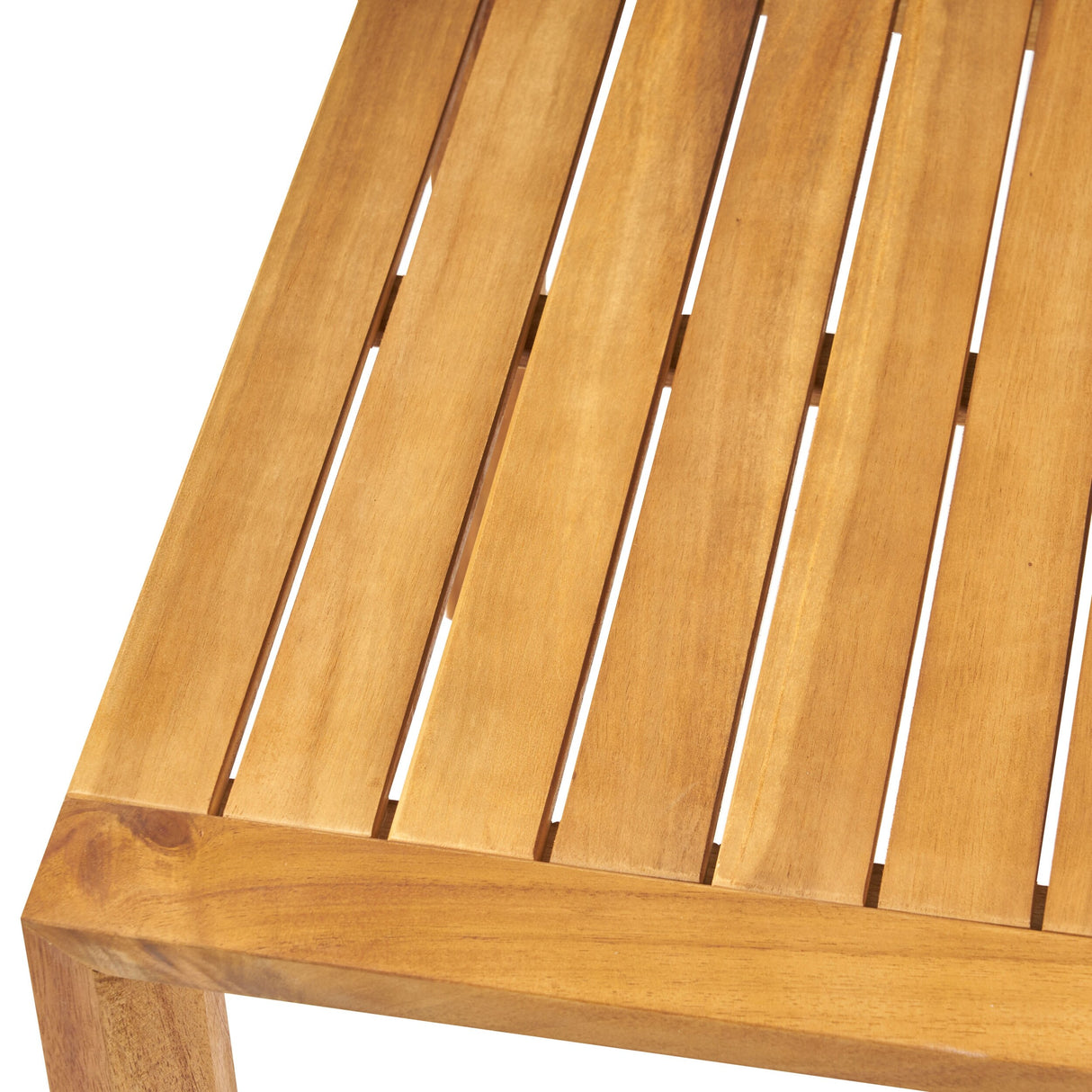 Leah Outdoor 6-Seater Acacia Wood Chat Set by Christopher Knight Home
