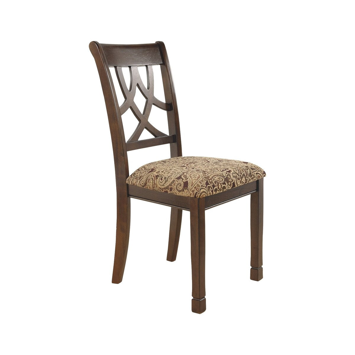 Leahlyn Dining Upholstered Side Chair, Medium Brown - Side Chair