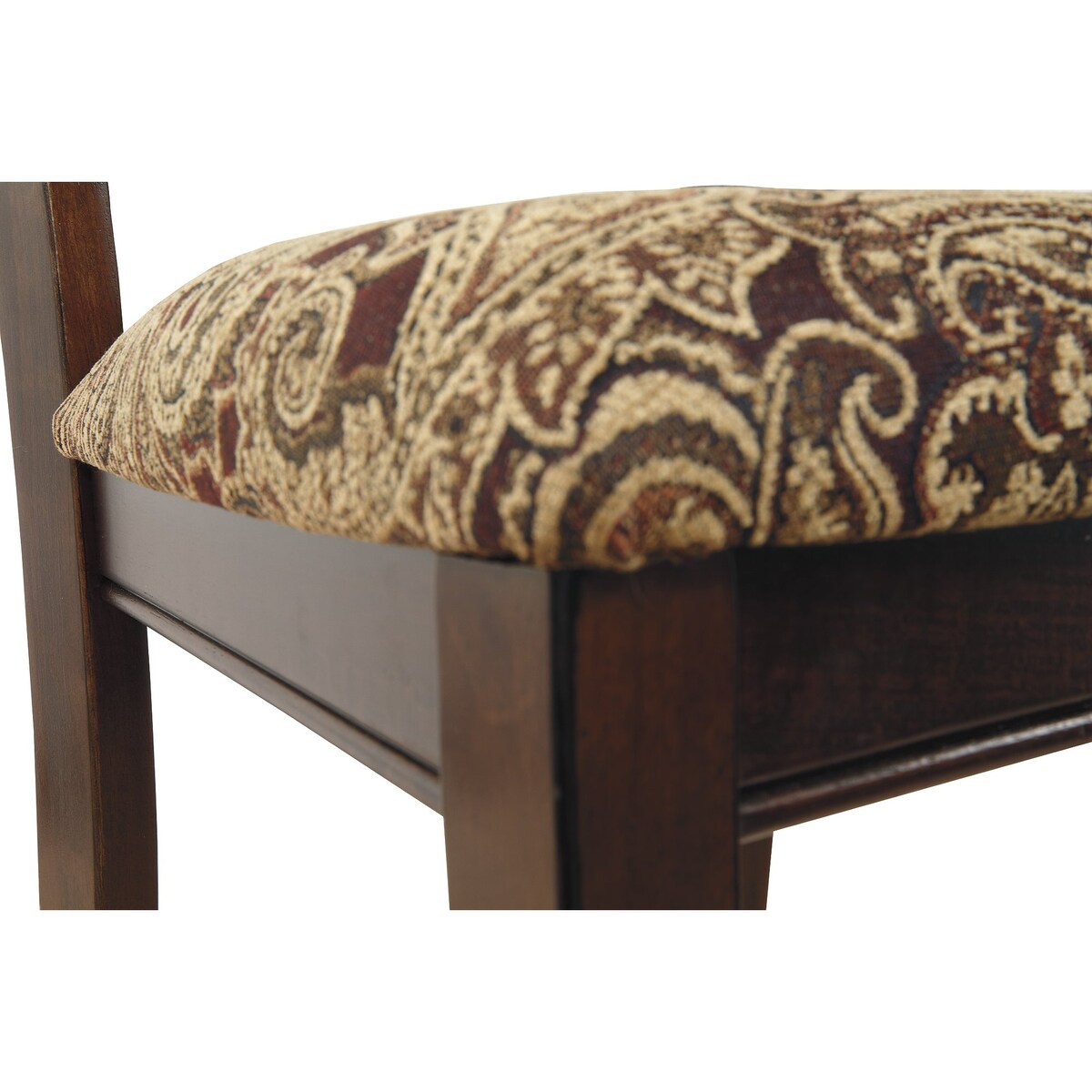 Leahlyn Dining Upholstered Side Chair, Medium Brown - Side Chair