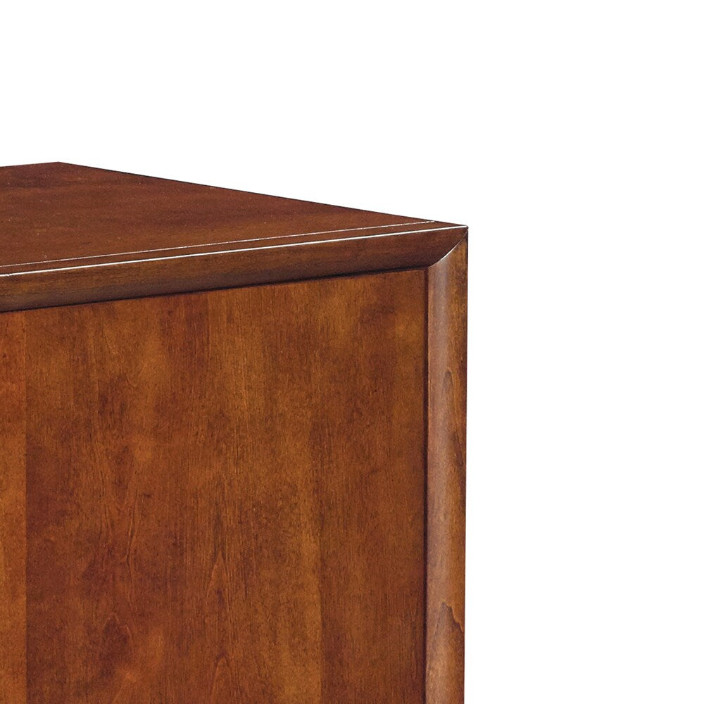 Leawood TV Stand for TVs up to 60 inches, Mahogany Cherry