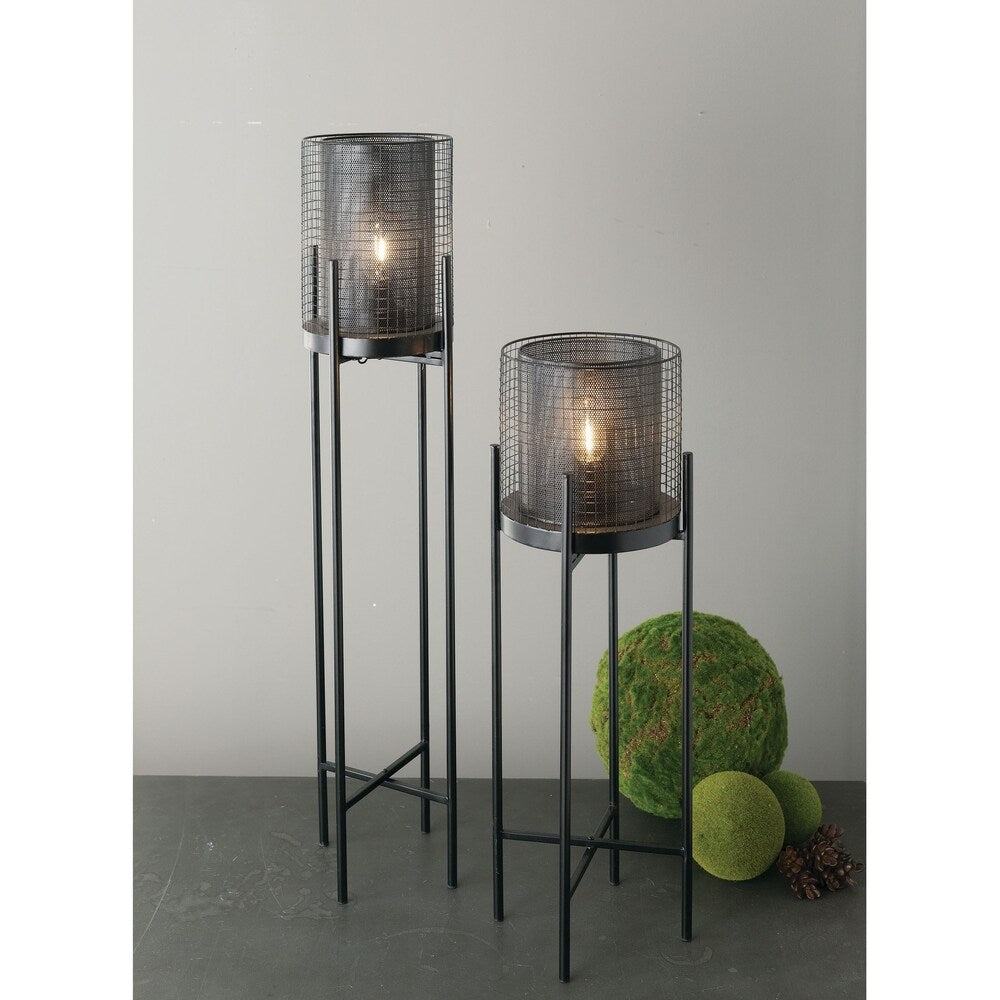 Sullivans LED Standing Lanterns - Set of 2