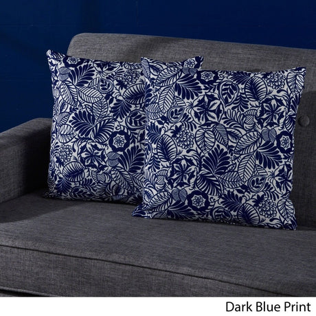 Leda Square Print Pillow (Set of 2) by Christopher Knight Home