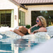 Ledge Lounger Laze Pillow in-Pool Large Float Lounger-Outdoor Marine Bean Bag for Lawn, Patio, Boat and Beach