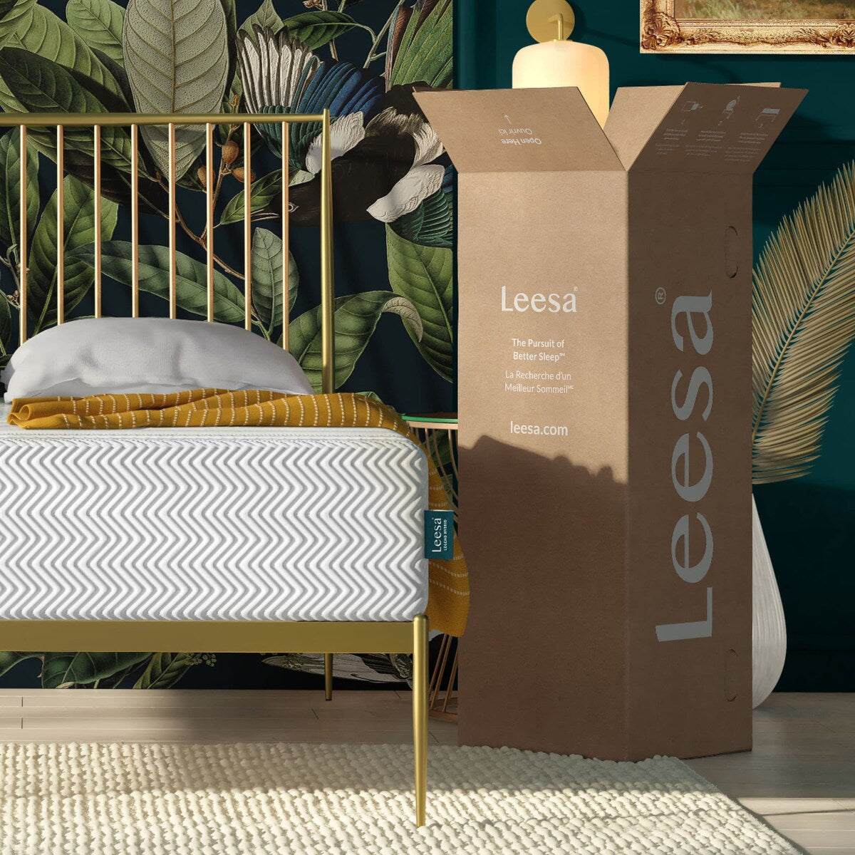 Leesa Legend 12" Hybrid Mattress with Organic Cotton Cover