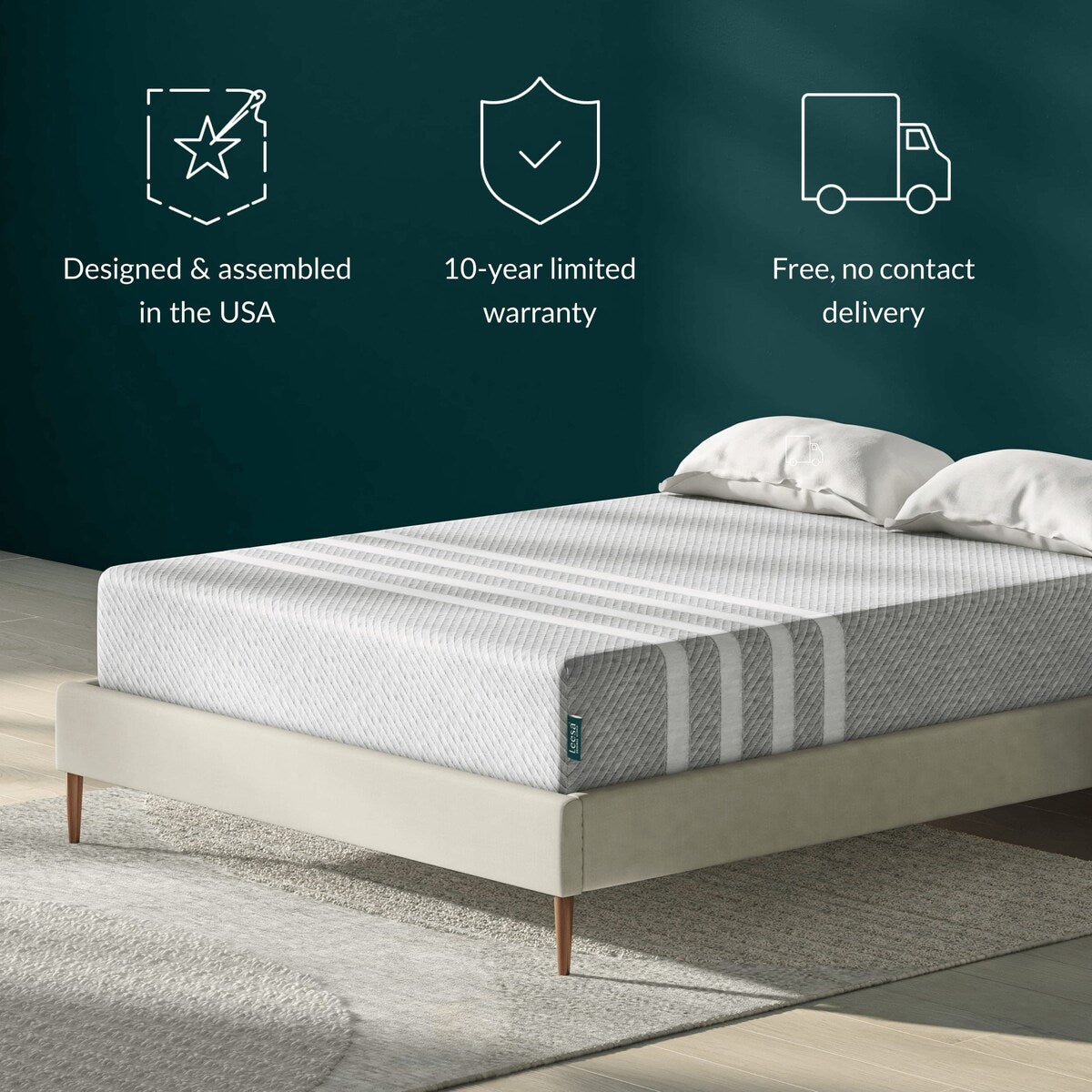 Leesa Original 11" Hybrid Mattress with Memory Foam