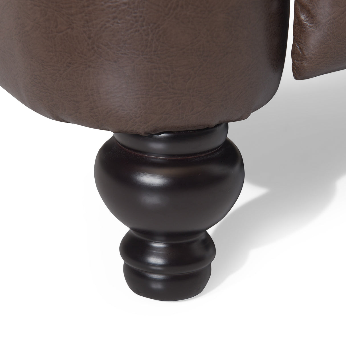 Leet Faux Leather Oversized Pushback Recliner by Christopher Knight Home