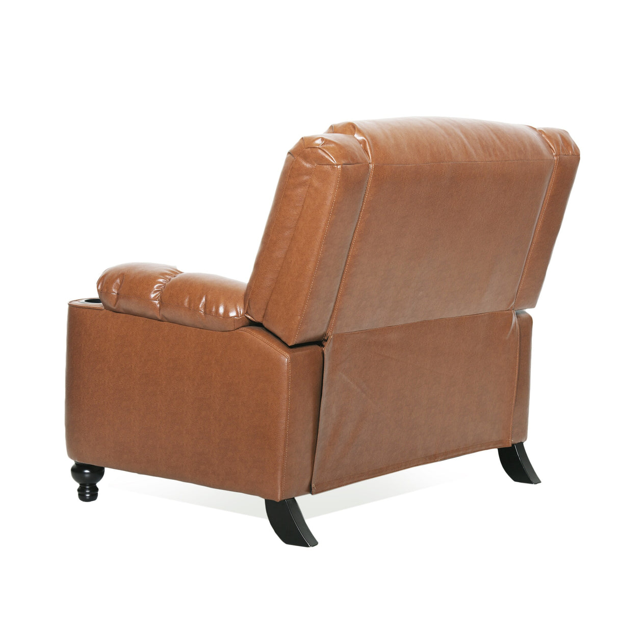 Leet Faux Leather Oversized Pushback Recliner by Christopher Knight Home