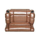 Leet Faux Leather Oversized Pushback Recliner by Christopher Knight Home
