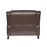 Leet Faux Leather Oversized Pushback Recliner by Christopher Knight Home