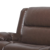 Leet Faux Leather Oversized Pushback Recliner by Christopher Knight Home