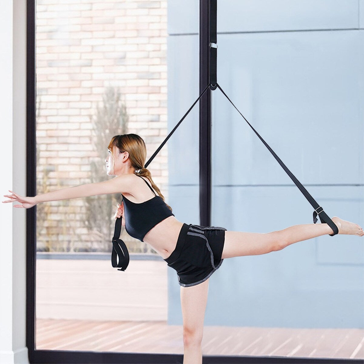 Leg Stretcher, Door Flexibility & Stretching Leg Strap