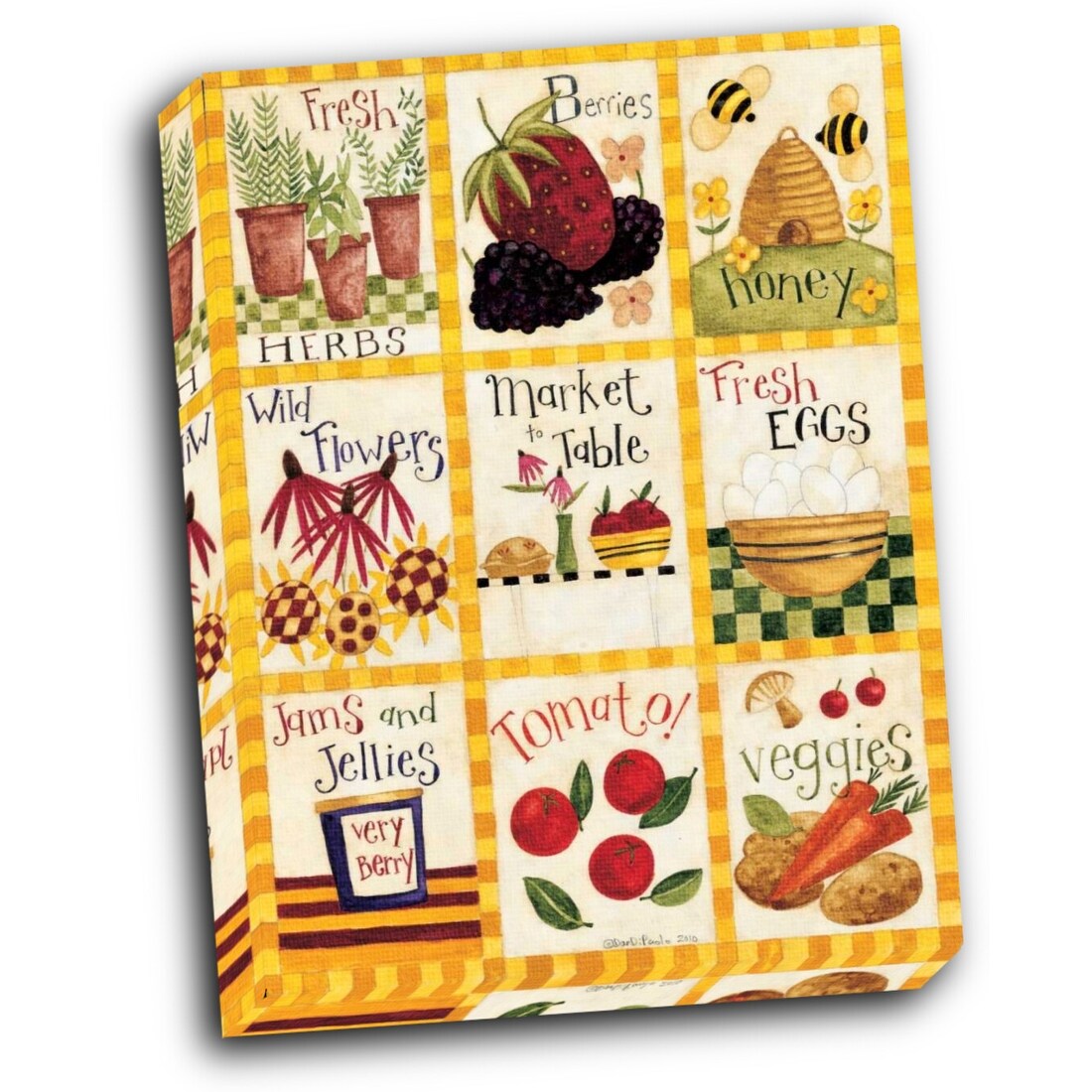 Legacy Market To Table 16x20 Gallery Wrapped Stretched Canvas