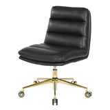 Legacy Swivel Office Chair in Faux Leather