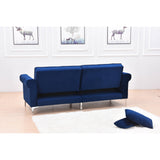 Legend Furniture Covertible Velvet Sofa Bed Sleeper