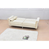 Legend Furniture Covertible Velvet Sofa Bed Sleeper