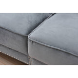 Legend Furniture Covertible Velvet Sofa Bed Sleeper