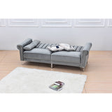Legend Furniture Covertible Velvet Sofa Bed Sleeper