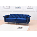 Legend Furniture Covertible Velvet Sofa Bed Sleeper