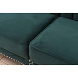 Legend Furniture Covertible Velvet Sofa Bed Sleeper