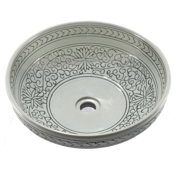 Legion Furniture Elegant Porcelain Sink Bowl