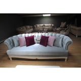 Lawtey Modern Avangarde Sofa, L. Blue