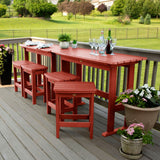 Lehigh 6-Piece Outdoor Balcony Set - Counter-height