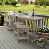 Lehigh 6-Piece Outdoor Balcony Set - Counter-height