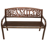 Leigh Country Metal Outdoor Family Bench - N/A