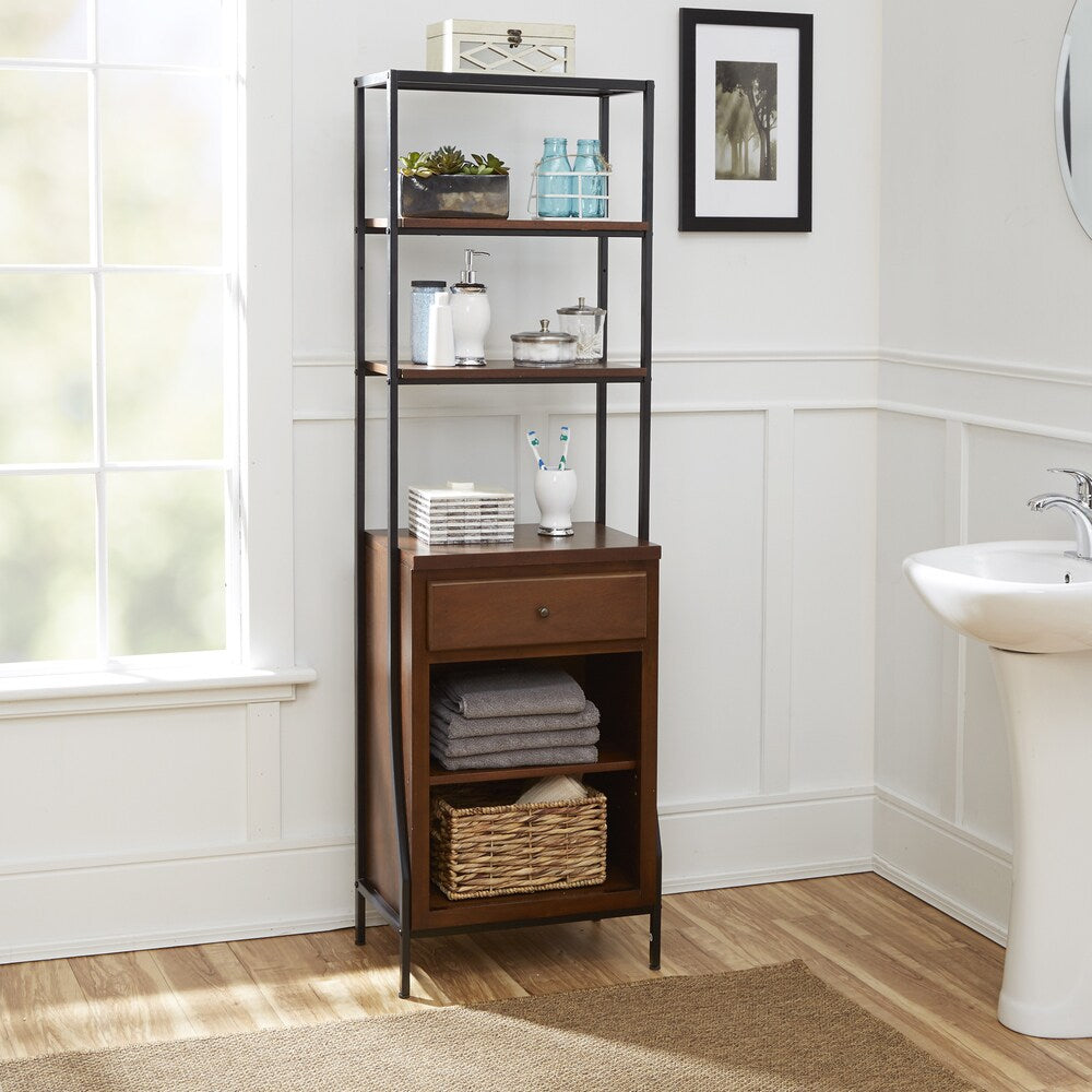 Leighton Bathroom Collection Storage Linen Cabinet