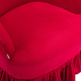 Leisure Arm Chair Vanity Stool Swivel Barrel Chair for Nursery, Hotel, Bedroom, Office, Lounge