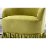 Leisure Arm Chair Vanity Stool Swivel Barrel Chair for Nursery, Hotel, Bedroom, Office, Lounge