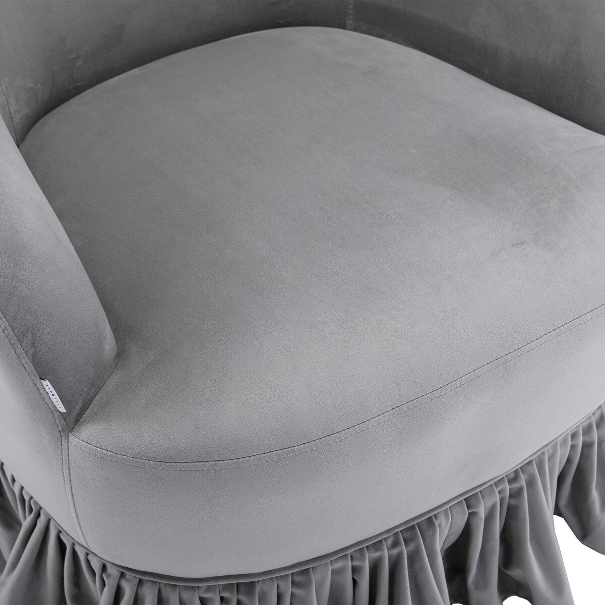 Leisure Arm Chair Vanity Stool Swivel Barrel Chair for Nursery, Hotel, Bedroom, Office, Lounge
