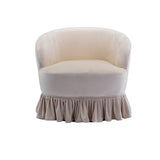 Leisure Arm Chair Vanity Stool Swivel Barrel Chair for Nursery, Hotel, Bedroom, Office, Lounge