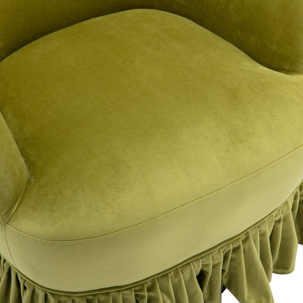 Leisure Arm Chair Vanity Stool Swivel Barrel Chair for Nursery, Hotel, Bedroom, Office, Lounge