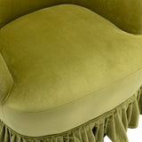 Leisure Arm Chair Vanity Stool Swivel Barrel Chair for Nursery, Hotel, Bedroom, Office, Lounge